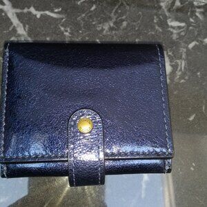 Coach blue wallet